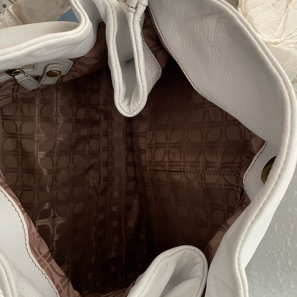 White leather vintage purse by Rafe’. Brand new with tags